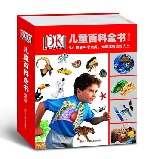 DK儿童百科全书系列 7-10-14岁地理太空动物海洋生物人体恐龙昆虫交通鸟类奥秘的知识科学博物大百科中文版艺术历史书籍 商品图0