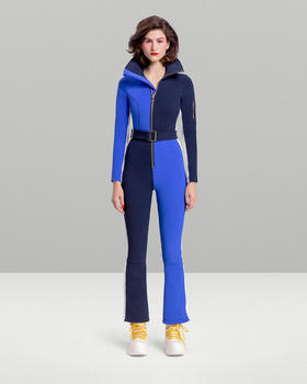 Cordova - Cordova OTB - Indigo/Electric Blue - 女装 连体滑雪服 蓝色