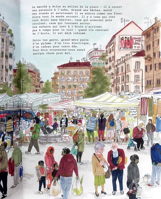 【中商原版】在市场上 Au Marché 法文原版 Susanna Mattiangeli 商品图5