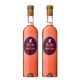 【双瓶优惠】骑士庄园桃红葡萄酒 Rose de Chevalier 2*750ml