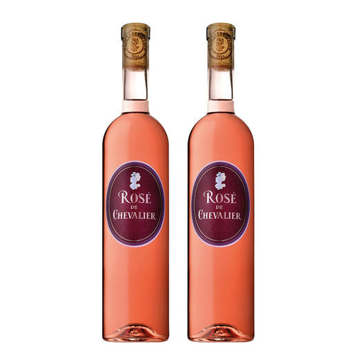 【双瓶优惠】骑士庄园桃红葡萄酒 Rose de Chevalier 2*750ml 商品图0