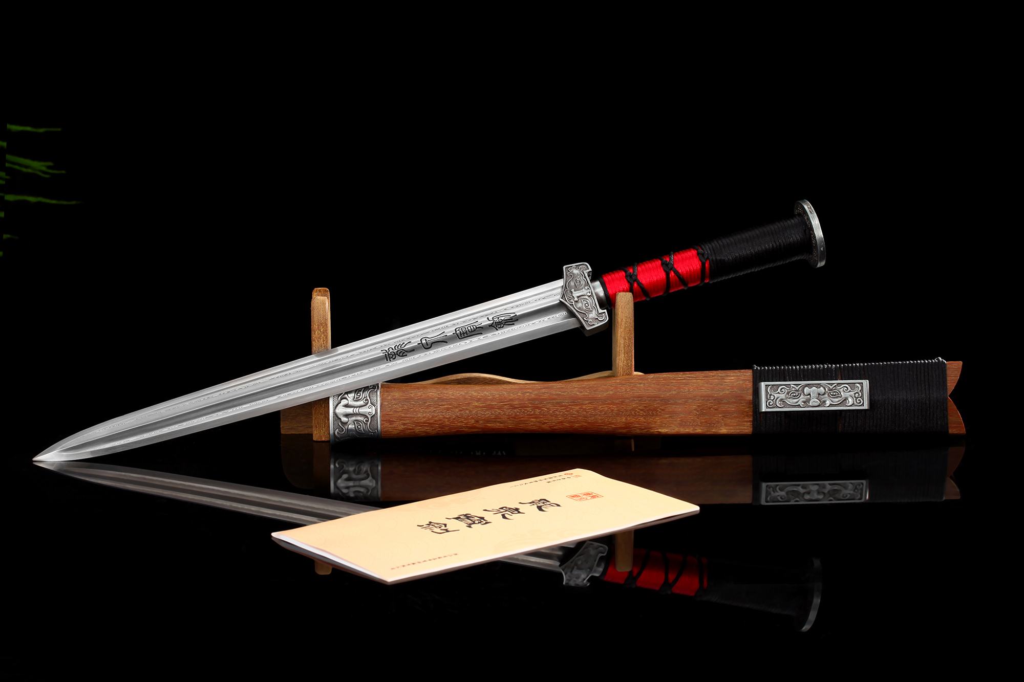 八面双槽小汉剑手工小短剑未开刃