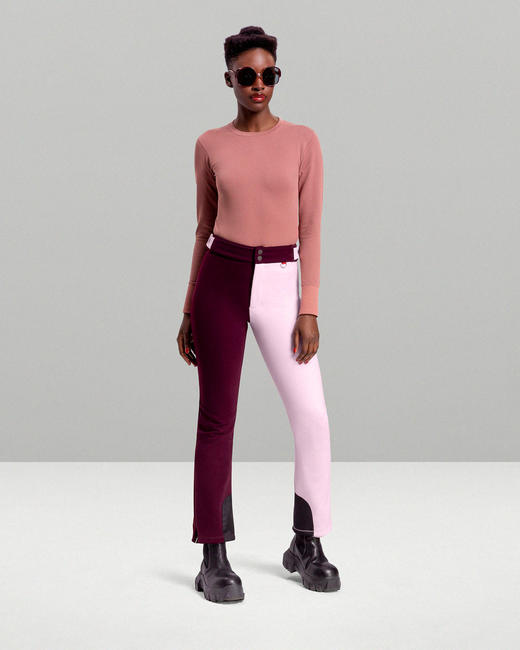 Cordova - Saint Moritz - Spiced Cocoa/Digital Pink - 女装 滑雪裤 深红色/粉色 商品图0