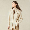 Famecoco范可儿白衬衫法式小众别致小上衣女F221BH005 商品缩略图1