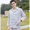 3楼 美标男士法兰绒秋冬舒适家居服情侣 商品缩略图0