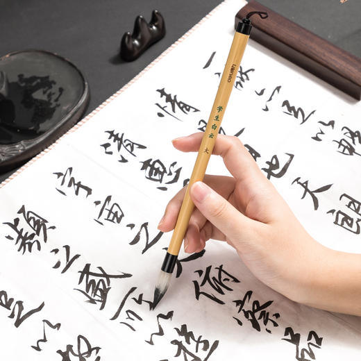得力白云毛笔6586/6587/6588(黄) 商品图3