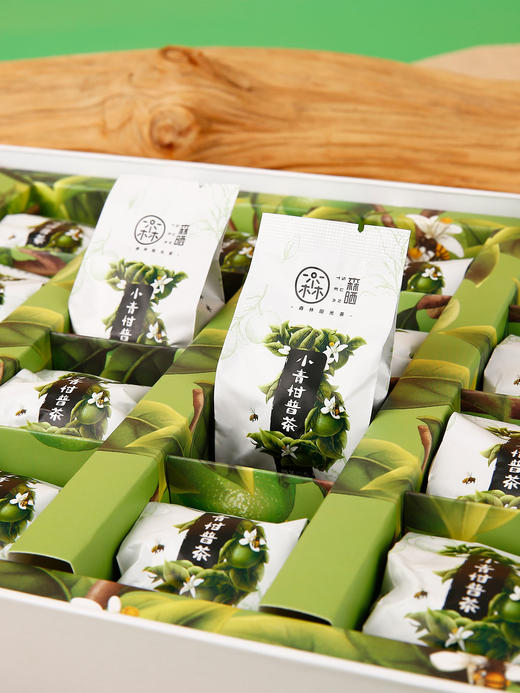 森晒 小青柑绿色礼盒 200g 商品图2