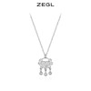 ZEGL925纯银平安锁项链女轻奢小众长命锁骨毛衣链送女友新年礼物 商品缩略图0