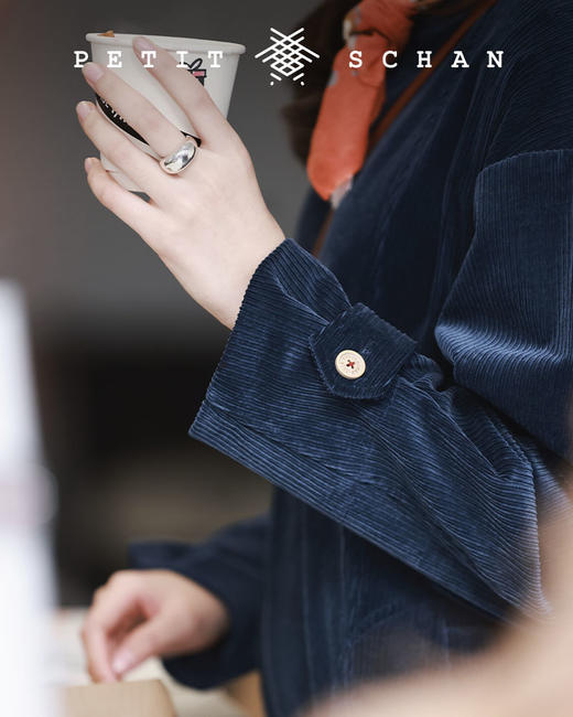 PETIT SCHAN小闪 CLO#068 Nordic fairytale 北欧童话 厚款灯芯绒连衣裙 商品图9