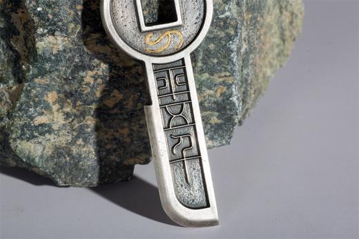 矩德泉坊 纯银手作 一刀平五千（真金7.2厘米版） 商品图10