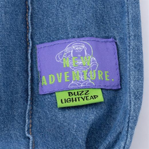 迪士尼男童裤子玩具总动员巴斯光年牛仔九分裤潮酷新品春秋221K1271 商品图8