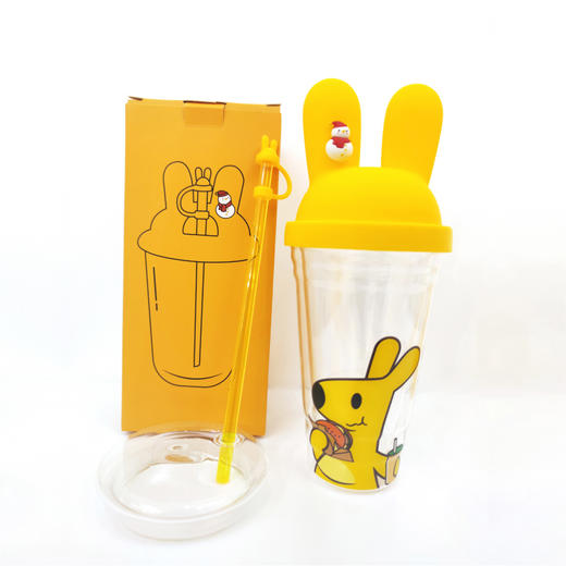 袋鼠耳朵吸管杯 商品图2
