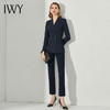 IWY/藏青色正装套装女气质通勤大学生公务员职场面试时尚商务正装CP1412 商品缩略图0