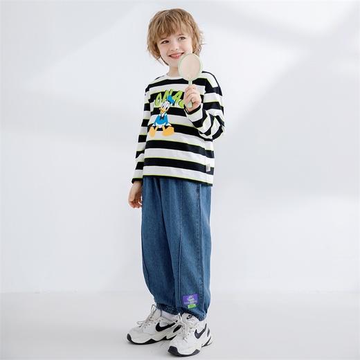 迪士尼男童裤子玩具总动员巴斯光年牛仔九分裤潮酷新品春秋221K1271 商品图2