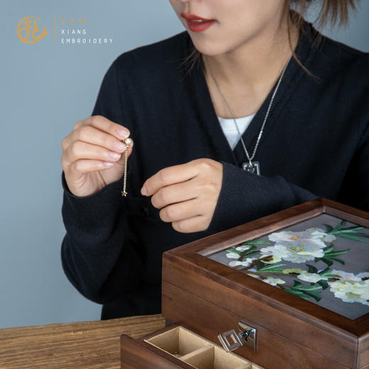 艷 湘绣 首饰珠宝盒 MAX版 商品图3