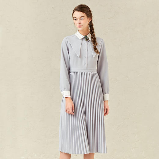 Famecoco范可儿春款女装气质洋气修身连衣裙F221FA020 商品图0