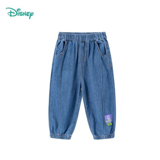 迪士尼男童裤子玩具总动员巴斯光年牛仔九分裤潮酷新品春秋221K1271 商品图5