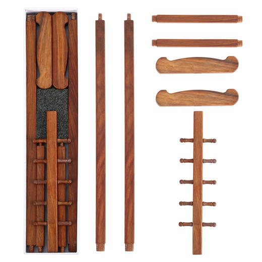 得力毛笔架74327(棕色) 商品图2