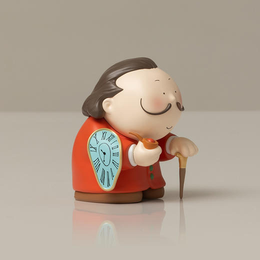 大美术馆 大艺术家系列第二季 潮玩大娃摆件手办 萨尔瓦多·达利 落地雕塑 商品图2