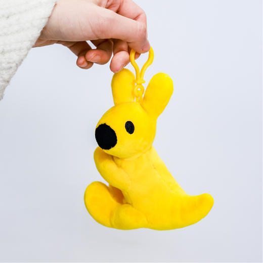 抱抱毛绒袋鼠挂饰 商品图3