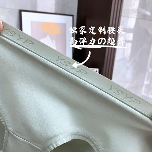 【日本订单50支羽柔棉女士内裤】95%羽柔棉+5%氨纶，分量足、50支密度高✅“独家定制”的橡筋腰头，回弹能力也是赞-JDMNK 商品图6