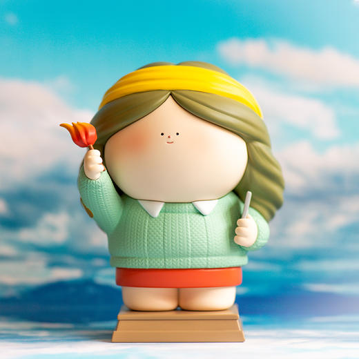 大美术馆 大都会童话系列创意摆件 卖火柴的小女神 公仔大娃潮玩手办 商品图0