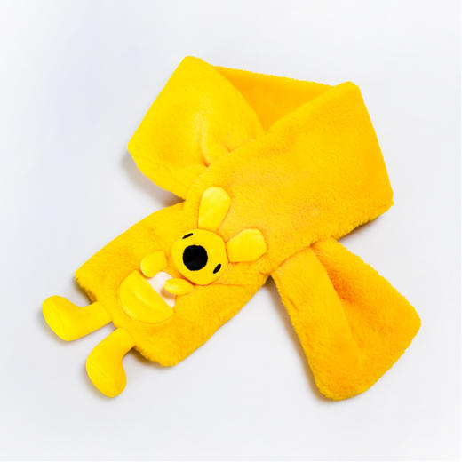 毛绒袋鼠围巾 商品图0