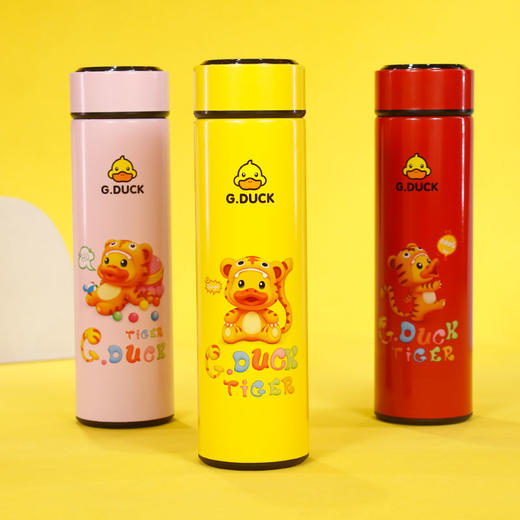 【现货48小时发货】虎年定制款G.duck 小黄鸭保温杯 商品图2