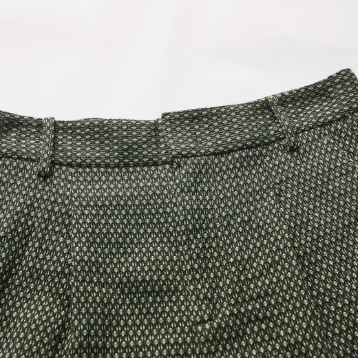 MIIDII谜底2022春款通勤时髦阔腿短裤女a字宽松直筒221MK0139 商品图3