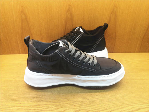 2021秋季新款豪行舒适休闲男鞋11395921时尚厚底系带超轻布鞋正品 商品图4