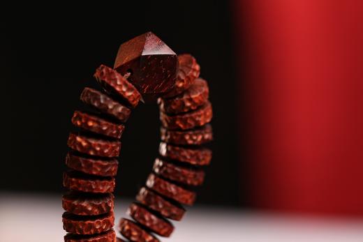 XYZT0122-1小叶紫檀锤纹5mmx12mmx32粒 商品图1