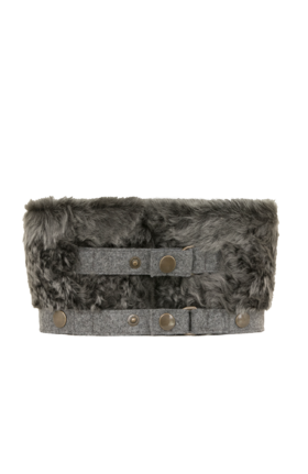 Frauenschuh - Fliegerkragen - LL - Elefant - 配件 - 毛领 - 灰色