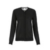 BURBERRY 博柏利 TB专属标识丝毛羊绒混纺开衫 女士针织开衫 黑色 8042203 A1189 商品缩略图0