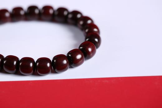 XYZT0373°虎掌聚财小叶紫檀手串 商品图5