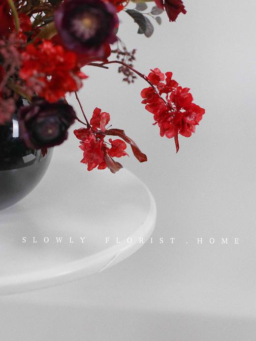 新年红色桌花 商品图2