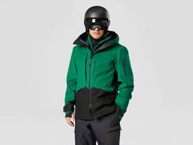 Sease - Rima Jacket - Shamrock - 男装 - 滑雪夹克 - 深灰色