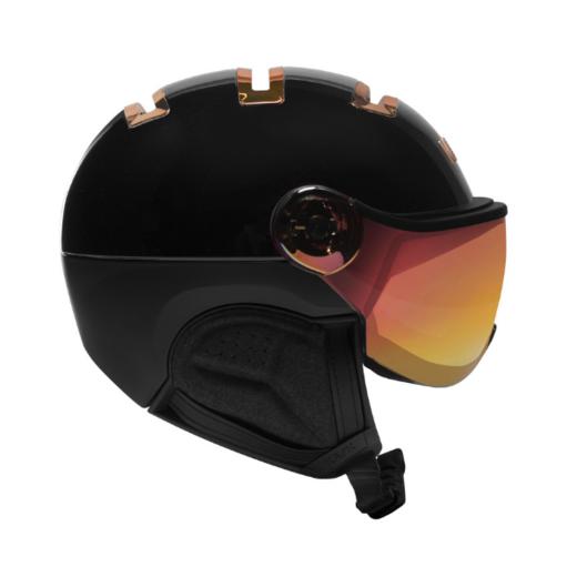 Kask - Chrome - Black/Pink Gold/Golden Mirror - 男女通用 - 头盔 - 黑色/玫瑰金/金色镜 商品图0
