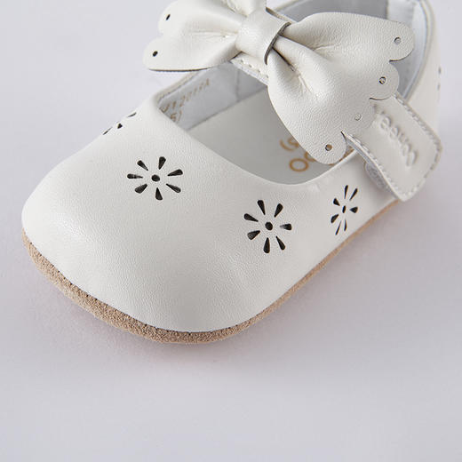 英氏22春秋新品婴儿软底学步鞋蝴蝶结浅口公主鞋步前YFXHJ12020A YFXHJ12019A 商品图2