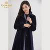【羊驼毛】乔万尼冬季新款大衣重磅羊驼毛外套羊毛保暖长款EI4A552 商品缩略图1