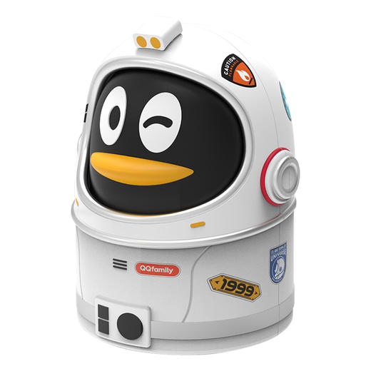 齐心QQ太空电动削笔机QFB2480 白 84*78*110 商品图2