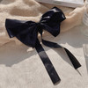 【2个装】吴谨言同款黑色双层大蝴蝶结头饰发夹女网红后脑勺发卡弹簧夹发饰 商品缩略图3
