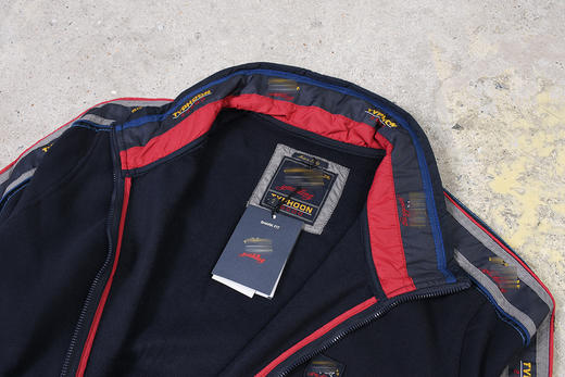 鲨鱼 新款 加绒两侧串标字母 开衫卫衣夹克外套 PSS110 商品图6