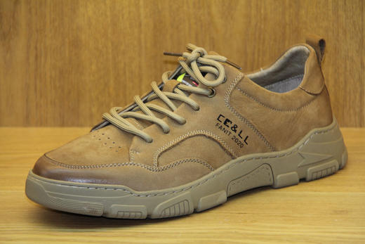 豪行秋季新款10351192板鞋男韩版潮流百搭皮鞋户外休闲鞋运动潮鞋 专柜正品 商品图0