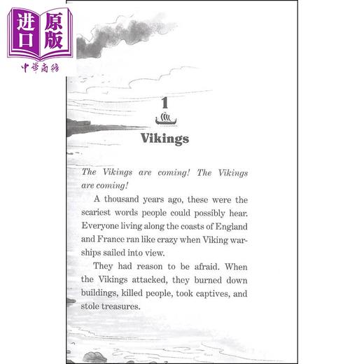【中商原版】神奇树屋小百科33 Magic Tree House Fact Tracker 33 Vikings 英文原版进口图书 神奇树屋 小初文学英语课外阅读 商品图2
