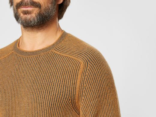 Sease - Dinghy Roll - Brown - 男装 - 针织衫 - 棕色 商品图3