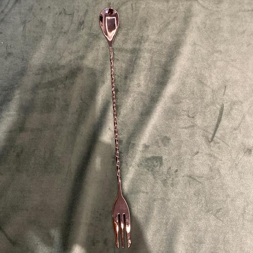 【已绝版】304吧勺 叉尾钛黑色 商品图0