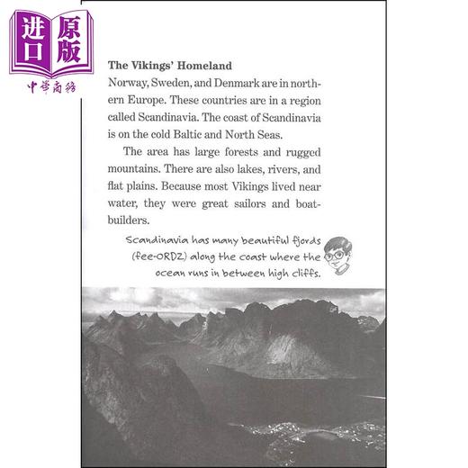 【中商原版】神奇树屋小百科33 Magic Tree House Fact Tracker 33 Vikings 英文原版进口图书 神奇树屋 小初文学英语课外阅读 商品图3