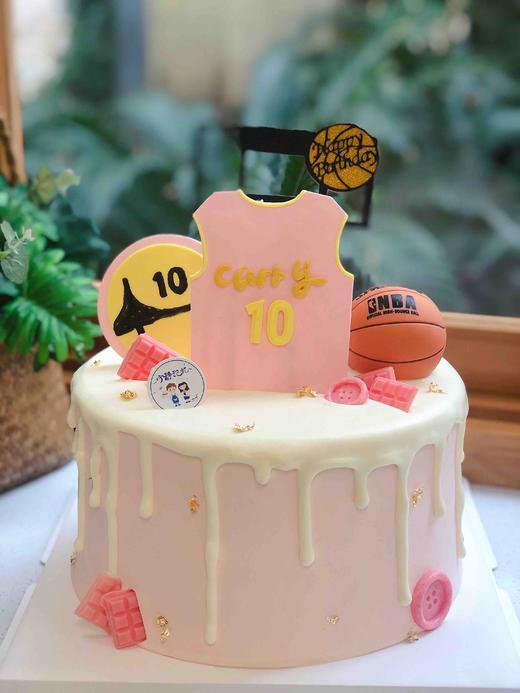篮球翻糖球衣奶油蛋糕 下单前请仔细阅读商品详情 商品图0