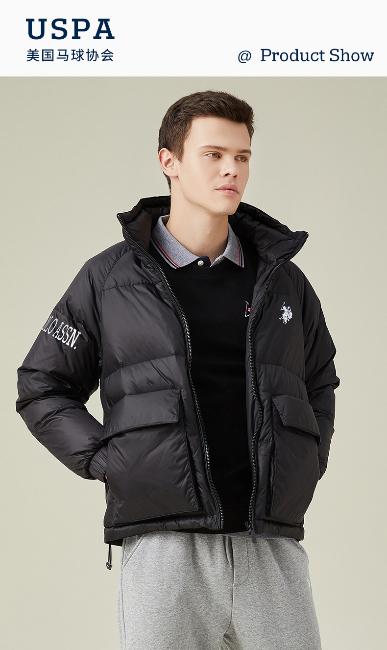 s.polo 男士羽绒服 a104117008