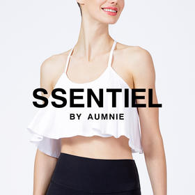 莫代尔金沙露脐上衣 Modal Sands Cropped Top 含胸垫